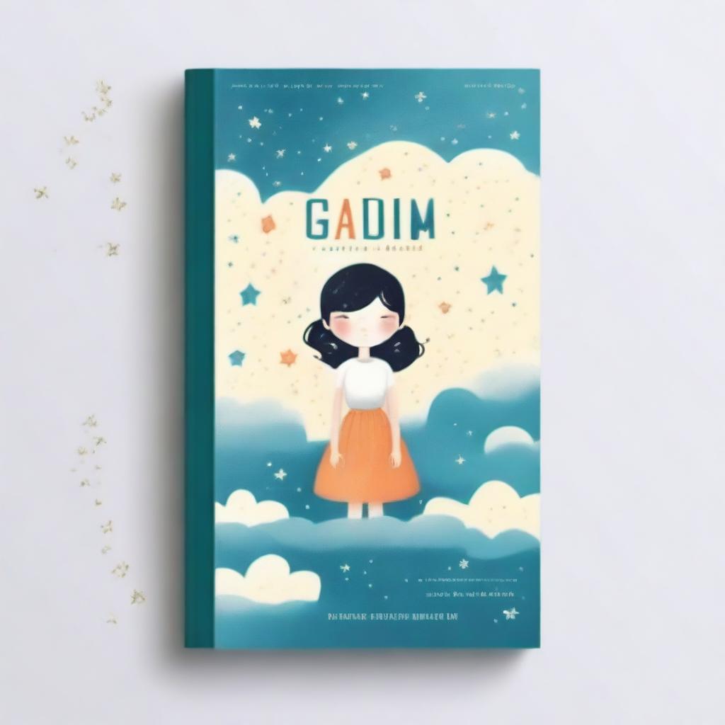 Create a book cover titled 'Gadis Pemimpi'