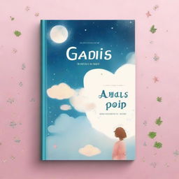 Create a book cover titled 'Gadis Pemimpi'
