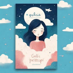 Create a book cover titled 'Gadis Pemimpi'