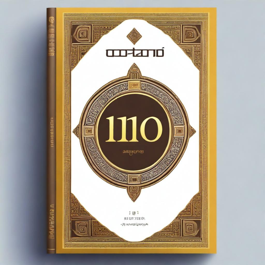 The book cover features a central image that you desire, surrounded by a golden border that emulates the edges of a book, giving it an elegant and premium feel