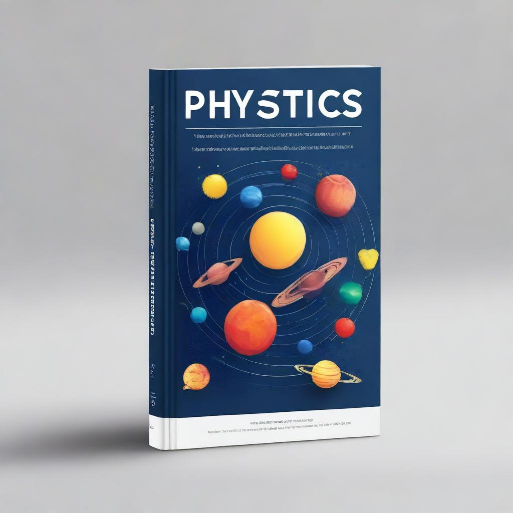 A book cover for a physics book