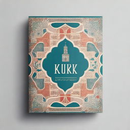 A sophisticated book cover featuring the theme of Morocco