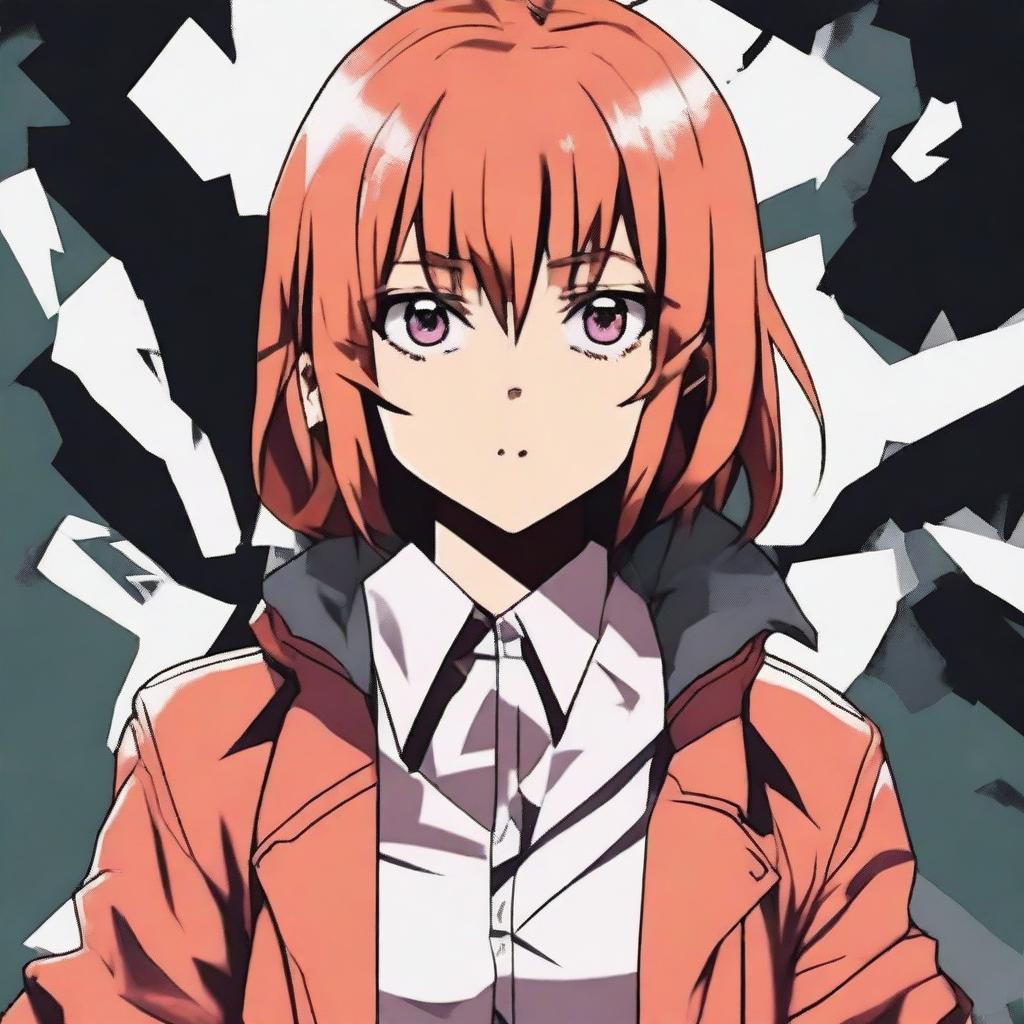 Create an image of Makima from Chainsaw Man