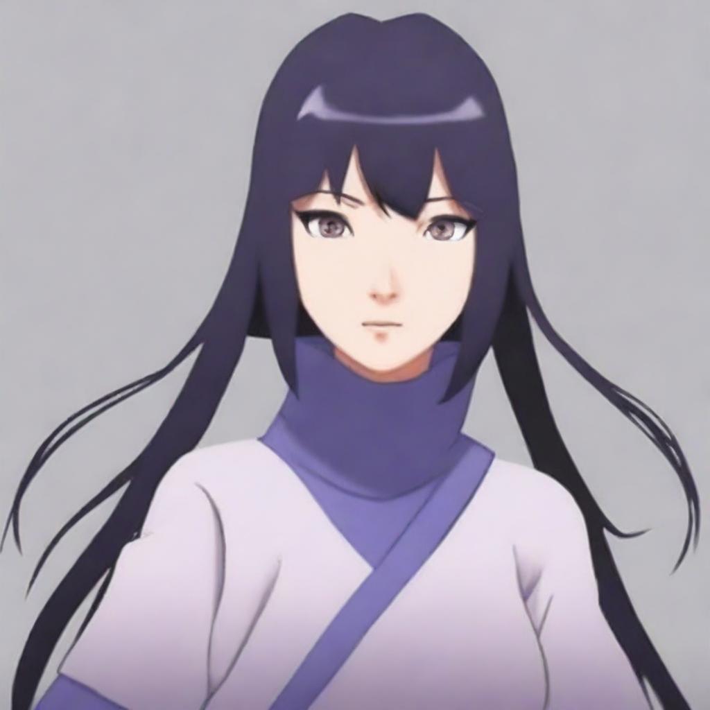 Create an image of Hinata Hyuga from Naruto