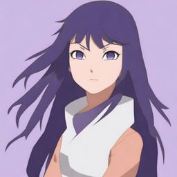 Create an image of Hinata Hyuga from Naruto