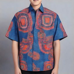 Create a school batik shirt design