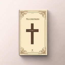 Create a book cover for the Bible