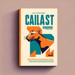 Create a retro-style book cover for a book titled 'The Catalyst for Change'