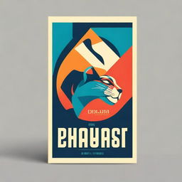 Create a retro-style book cover for a book titled 'The Catalyst for Change'