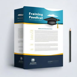 Create an image for a training final report cover