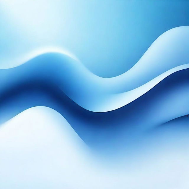 Create an abstract image featuring a smooth gradation of light blue and dark blue colors