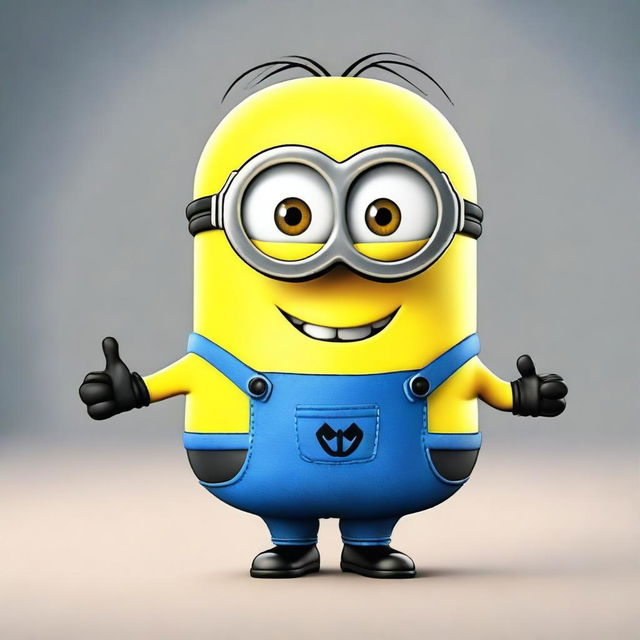 Create an image of a Minion named Tim