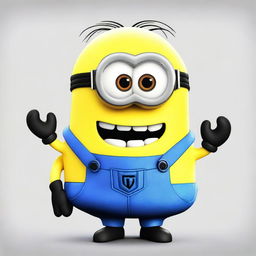 Create an image of a Minion named Tim