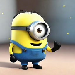 Create an image of a Minion named Tim