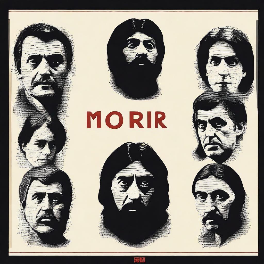 Create a movie poster for the film titled 'Morir' by Sergi Belbel