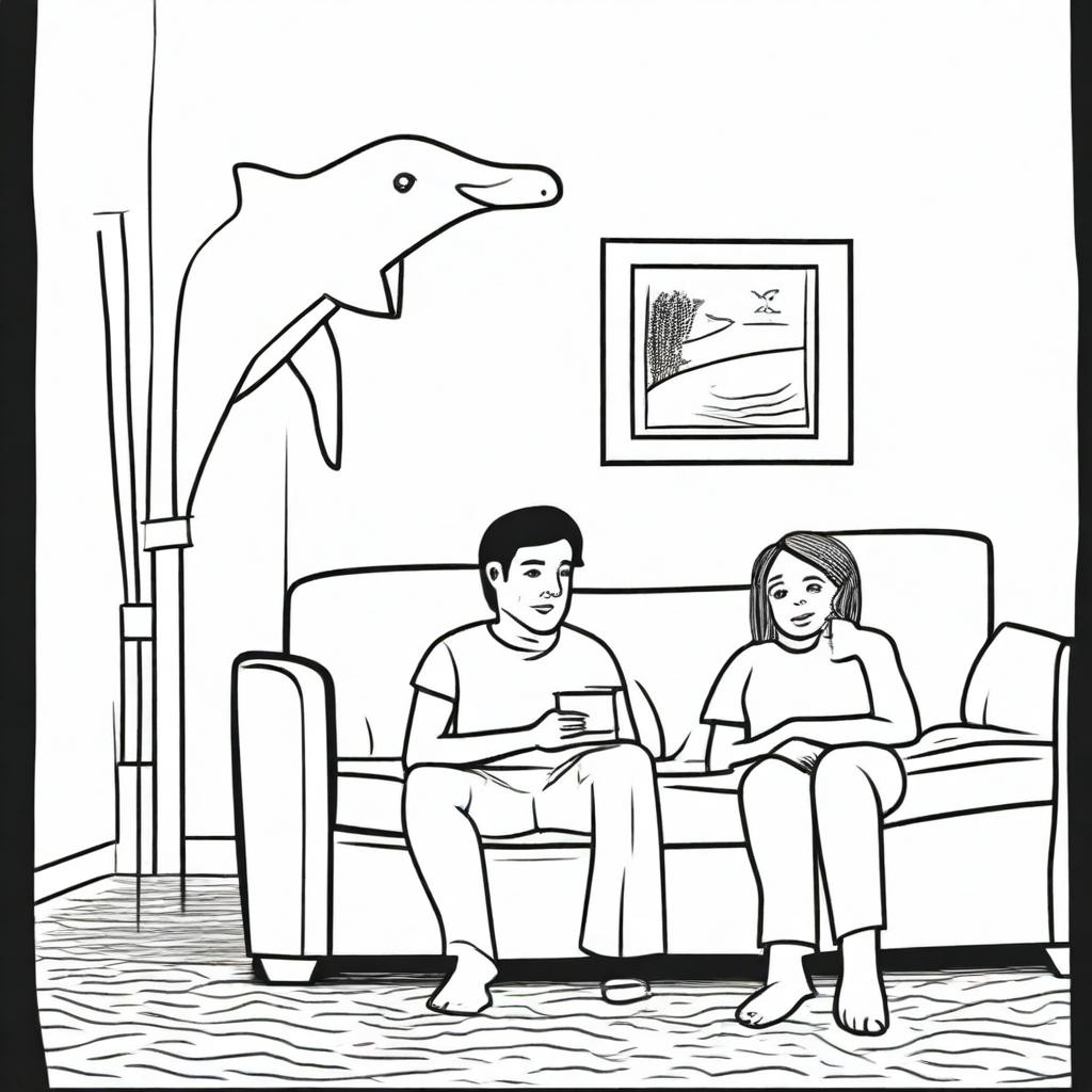 A November Friday night, Jorge is lying on his couch watching a dolphin documentary, half-asleep