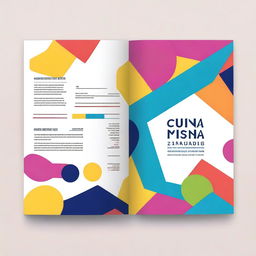 Create a modern and dynamic school agenda cover for Instituto Francisco Ayala in Granada, Andalucía, Spain