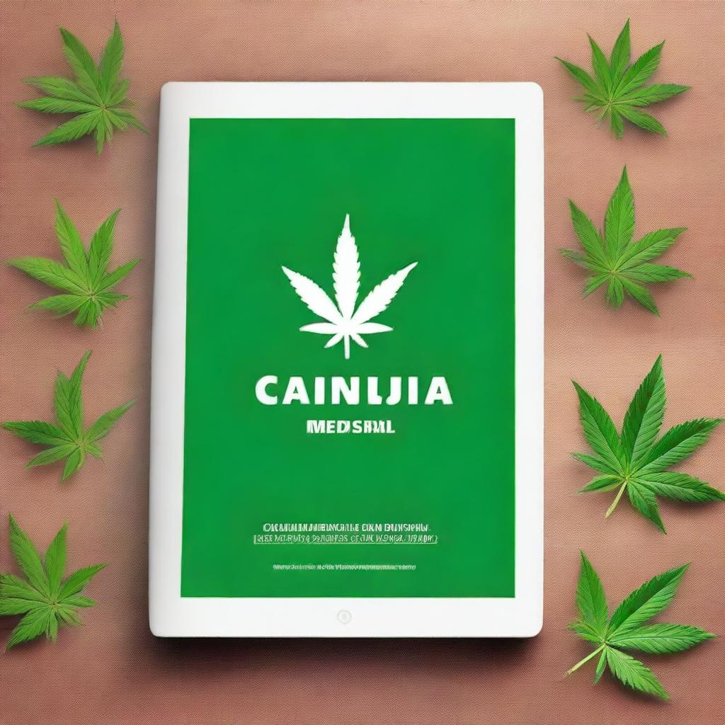 Crie uma capa de ebook para 'Cannabis Medicinal Brasil'