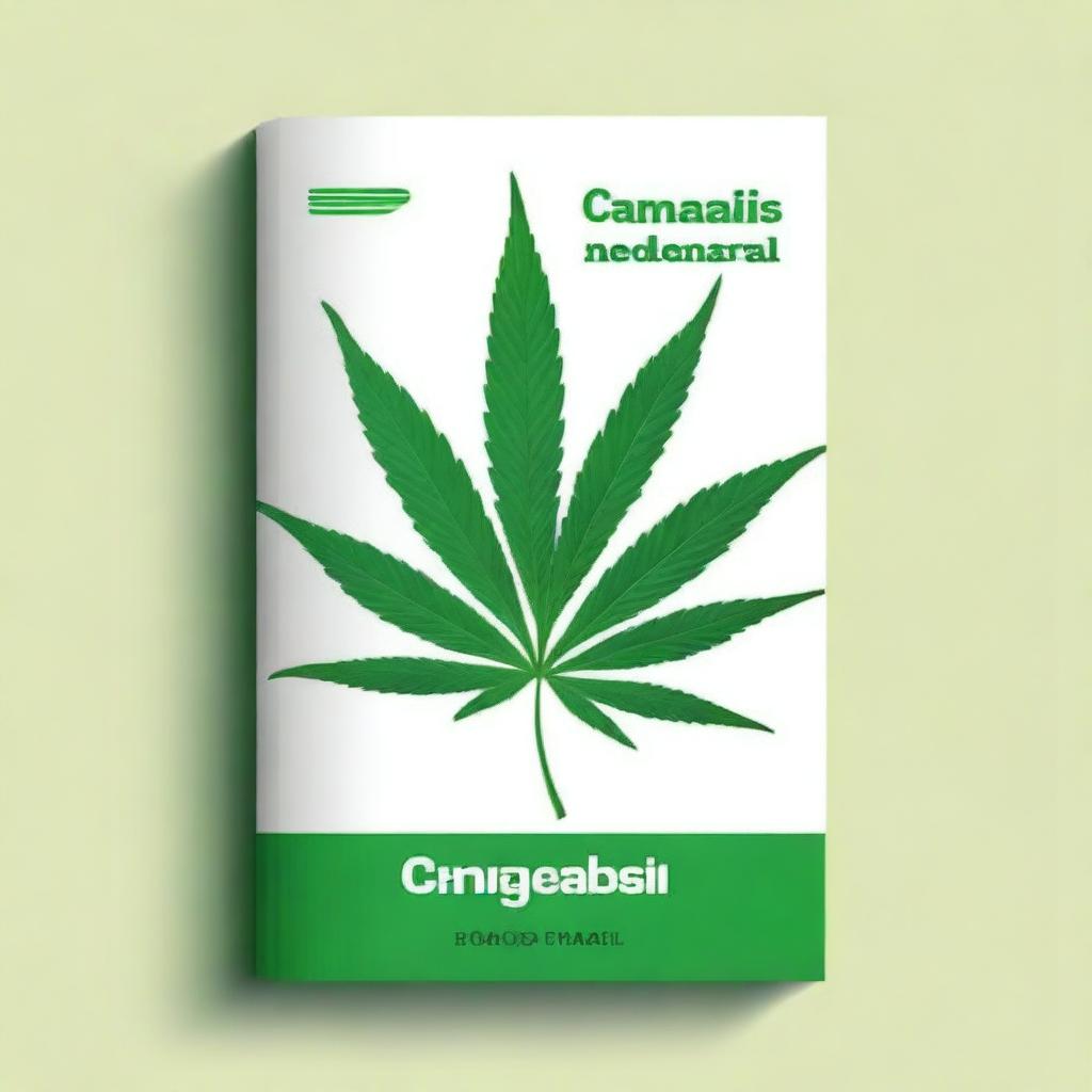 Crie uma capa de ebook para 'Cannabis Medicinal Brasil'