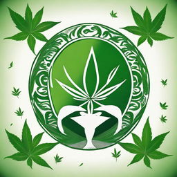 Create an image for 'Cannabis Medicinal Brasil, curando corpo mente alma e espirito'