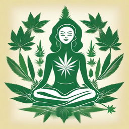 Create an image for 'Cannabis Medicinal Brasil, curando corpo mente alma e espirito'