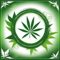 Create an image for 'Cannabis Medicinal Brasil, curando corpo mente alma e espirito'