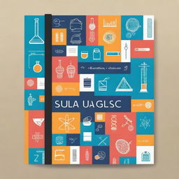 A vibrant and educational cover for a supplementary physics folder