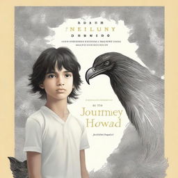 Create a detailed book cover with the title 'Timelessly Hardan' and the subtitle 'The Journey Forward'