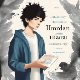 Create a detailed book cover with the title 'Timelessly Hardan' and the subtitle 'The Journey Forward'