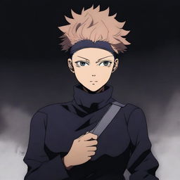 A detailed illustration of Nobara Kugisaki, a character from the anime Jujutsu Kaisen