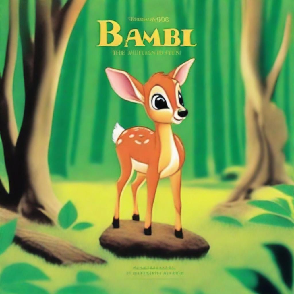 Create an image of the Bambi (2001 Paramount Home Entertainment VHS) cover