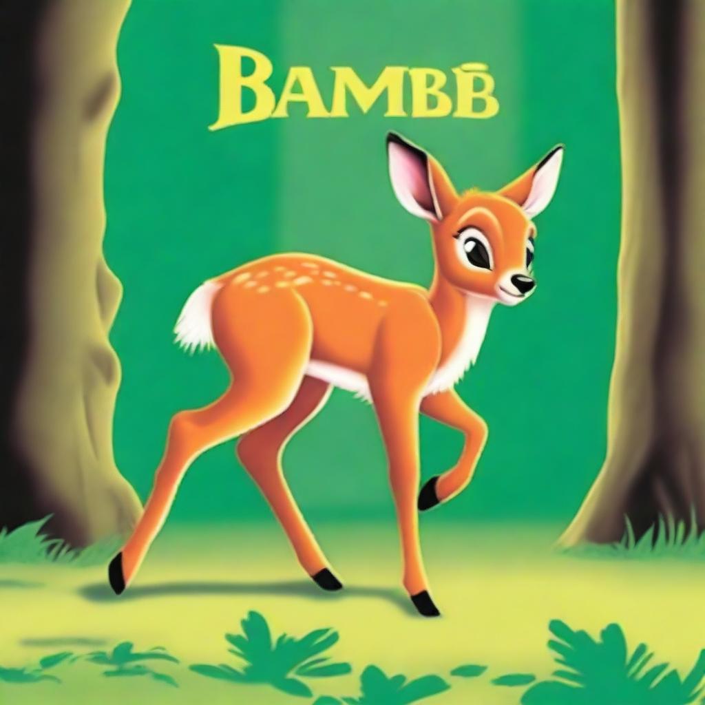 Create an image of the Bambi (2001 Paramount Home Entertainment VHS) cover