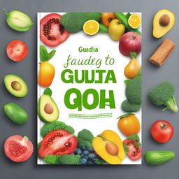 Create a book cover titled 'Guia Completo da Dieta Low Carb: Perca Peso de Forma Saudável'