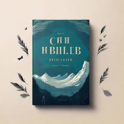 A captivating book cover design featuring an intriguing and mysterious scene, with elegant typography and a balanced color palette