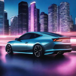 A high-resolution image of a futuristic Honda Prelude, showcasing sleek aerodynamic lines, advanced LED lighting, and a cutting-edge design