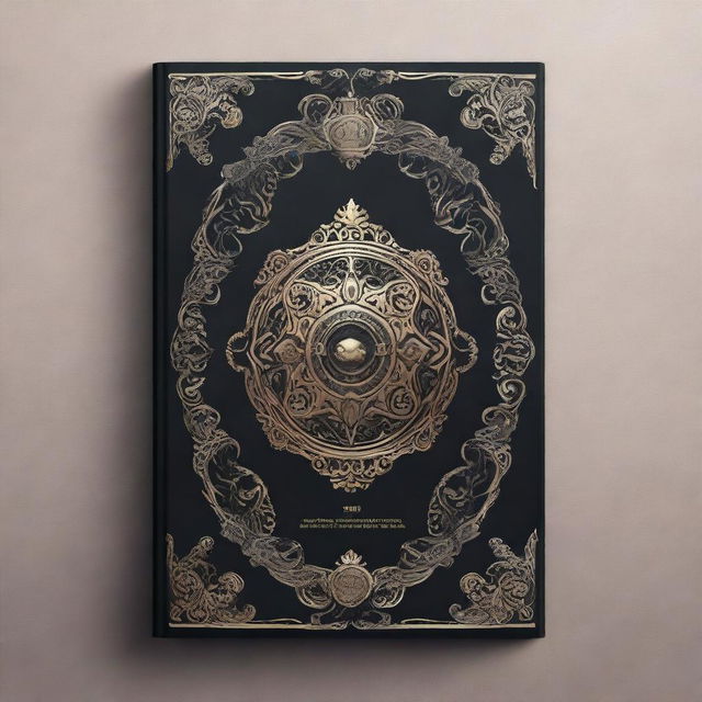 Create a book cover featuring a captivating and mysterious design