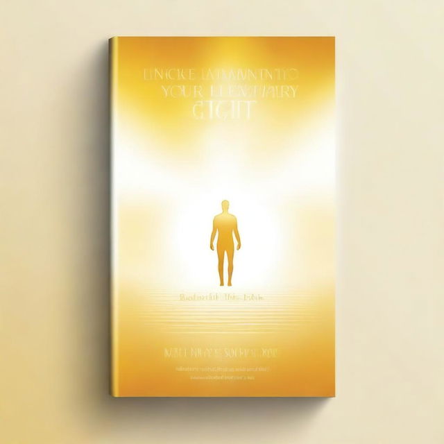 Create a cover for an ebook titled 'Illuminate Your Life: Unlock the Hidden Powers of Light Therapy