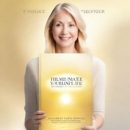 Create a cover for an ebook titled 'Illuminate Your Life: Unlock the Hidden Powers of Light Therapy