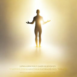 Create a cover for an ebook titled 'Illuminate Your Life: Unlock the Hidden Powers of Light Therapy