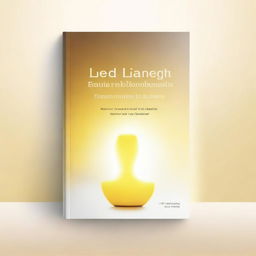 Design an ebook cover for a book on LED light therapy