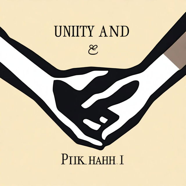 An image symbolizing unity and friendship, featuring two hands reaching towards each other