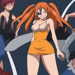 Create an image of Nami, the thief, from One Piece