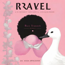 A book titled 'Ravel' with an artistic, manga-style, romantic theme