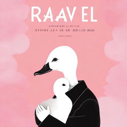 A book titled 'Ravel' with an artistic, manga-style, romantic theme