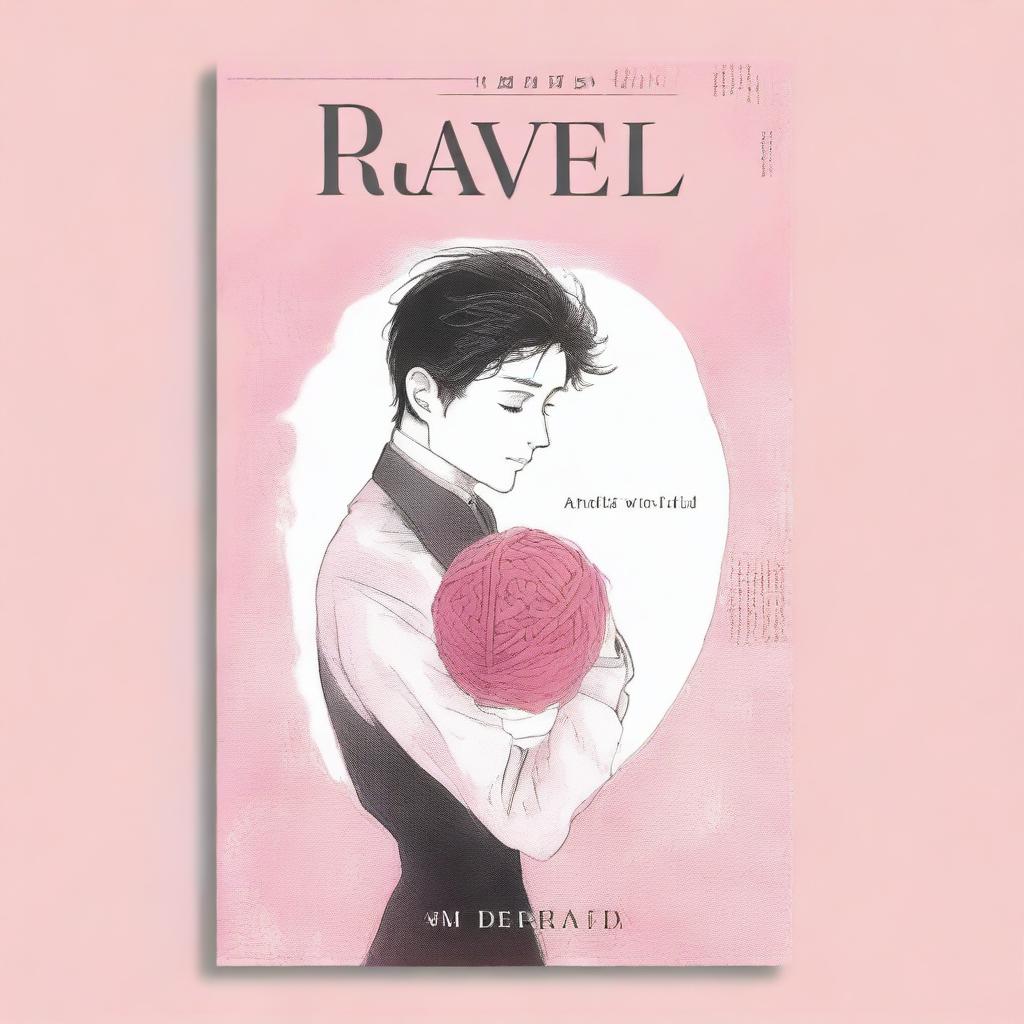 A book titled 'Ravel' with an artistic, manga-style, romantic theme