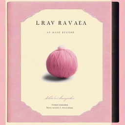 A book titled 'Ravel' with a luxurious and fancy but romantic theme