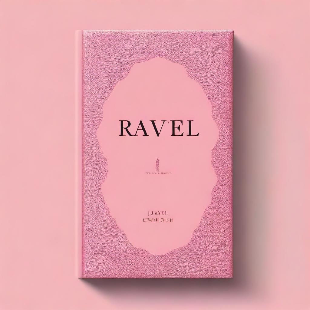 A high-quality book cover for a book titled 'RAVEL'