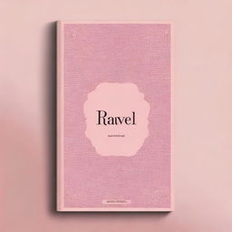 A high-quality book cover for a book titled 'RAVEL'