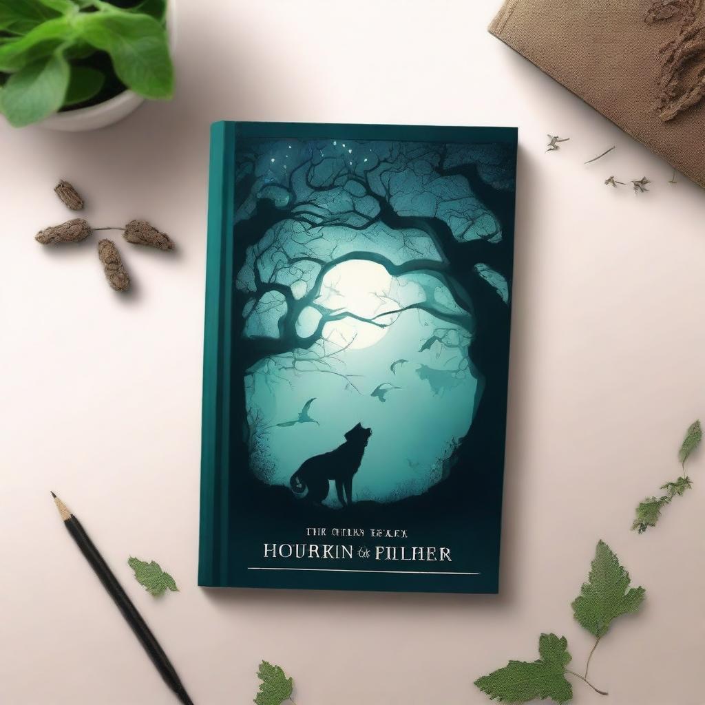 Create a captivating book cover with an intriguing design that draws readers in