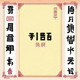 A cover for a Chinese stroke order practice notebook